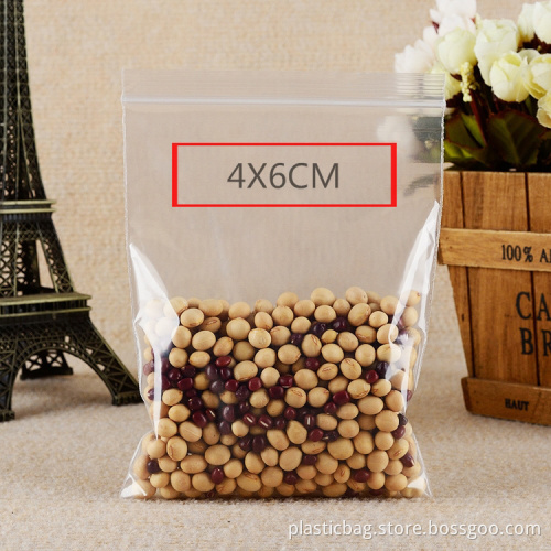 Custom Reclosable Poly Food Bag